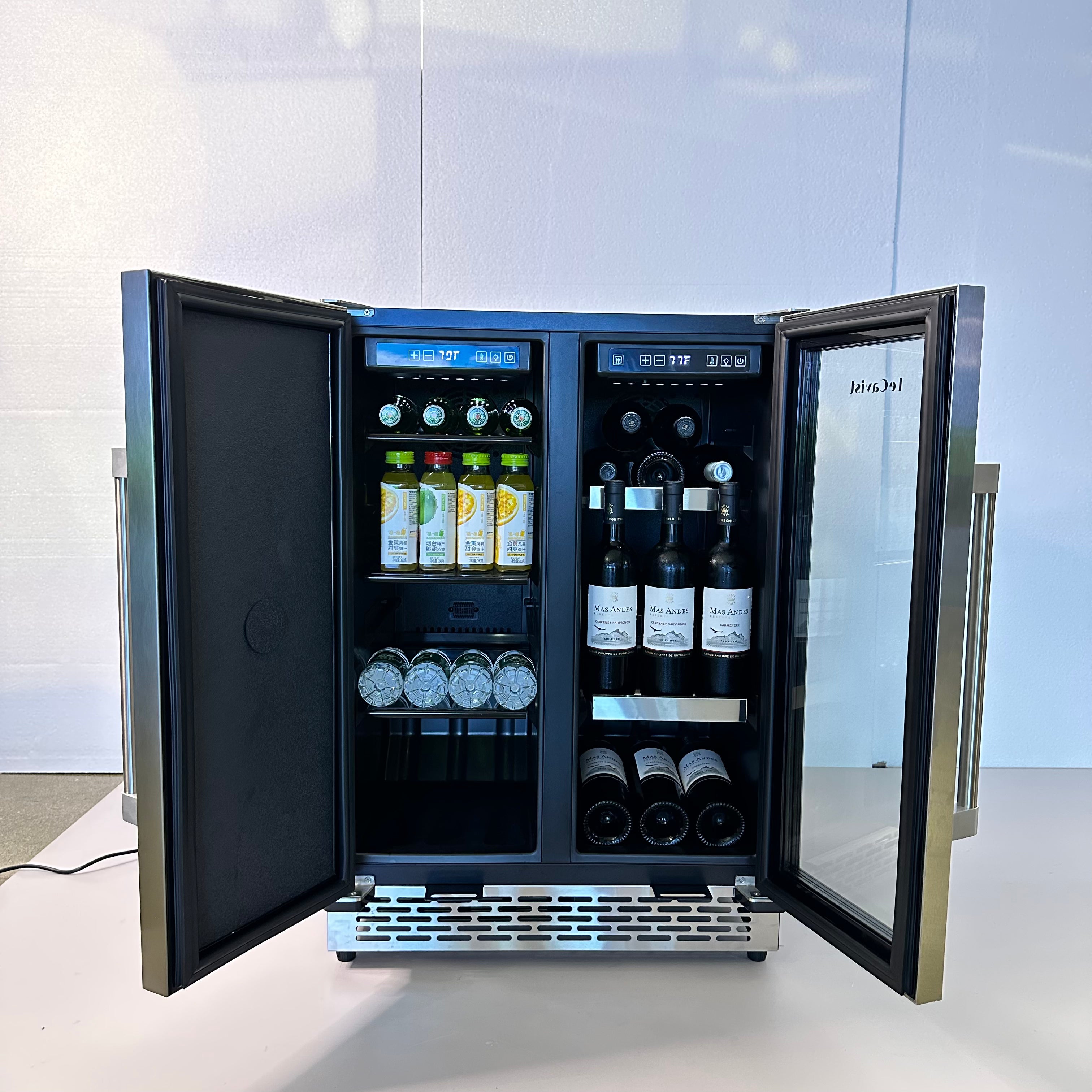 Wine and beverage cabinet, second view