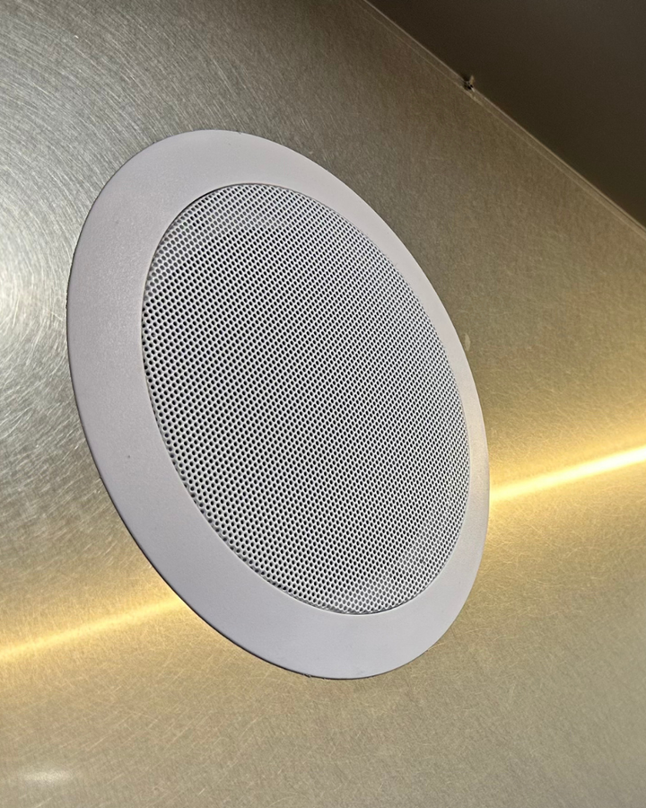 Built-in speakers