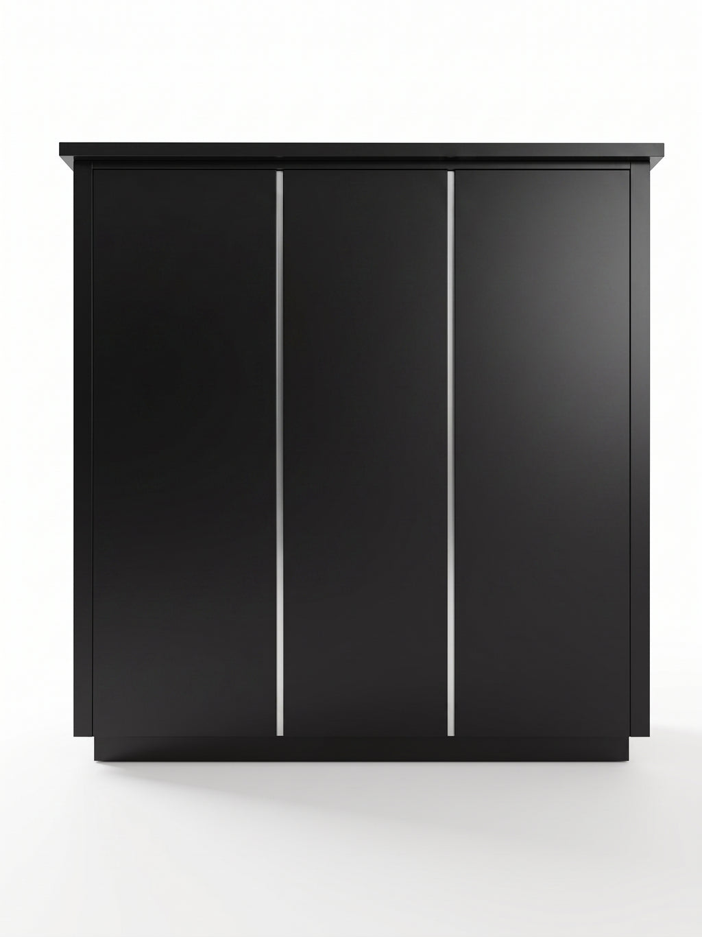 OLEA 24 Black outdoor kitchen pod, 2.4 m, canopy open