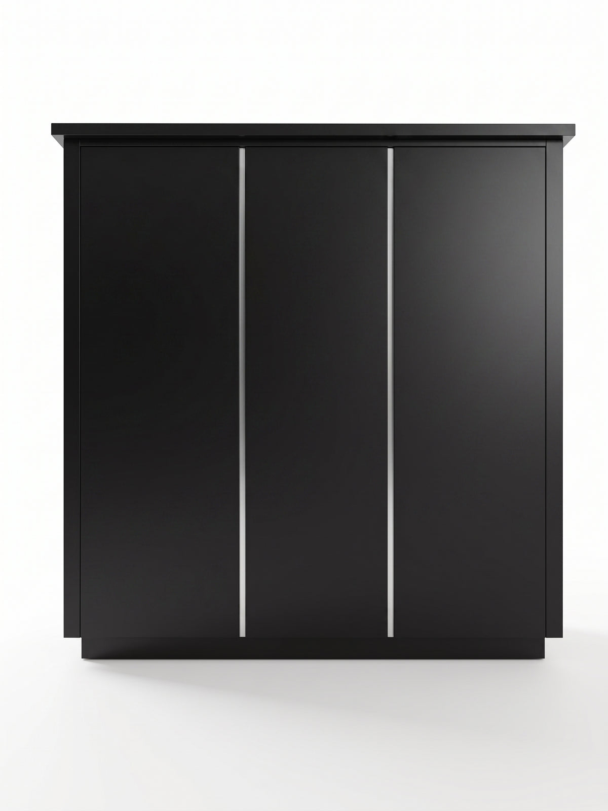 OLEA 24 Black outdoor kitchen pod, 2.4 m, canopy open