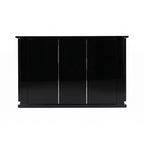 OLEA 38 Black outdoor kitchen pod, 3.9 m, canopy open